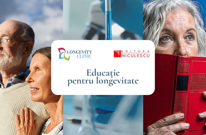 Longevity Clinic și Editura Niculescu, parteneri pentru educație în sănătate