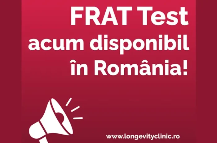 Inovație în medicina de precizie: Longevity Clinic devine prima clinică din țară care oferă Testul FRAT