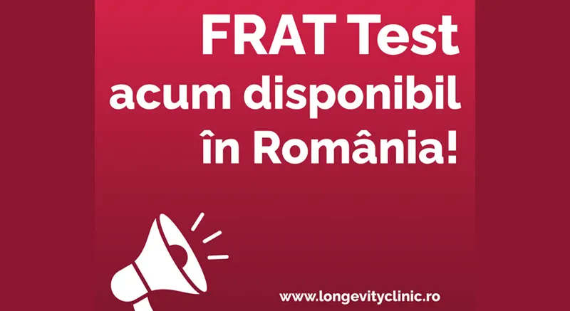 Inovație în medicina de precizie: Longevity Clinic devine prima clinică din țară care oferă Testul FRAT